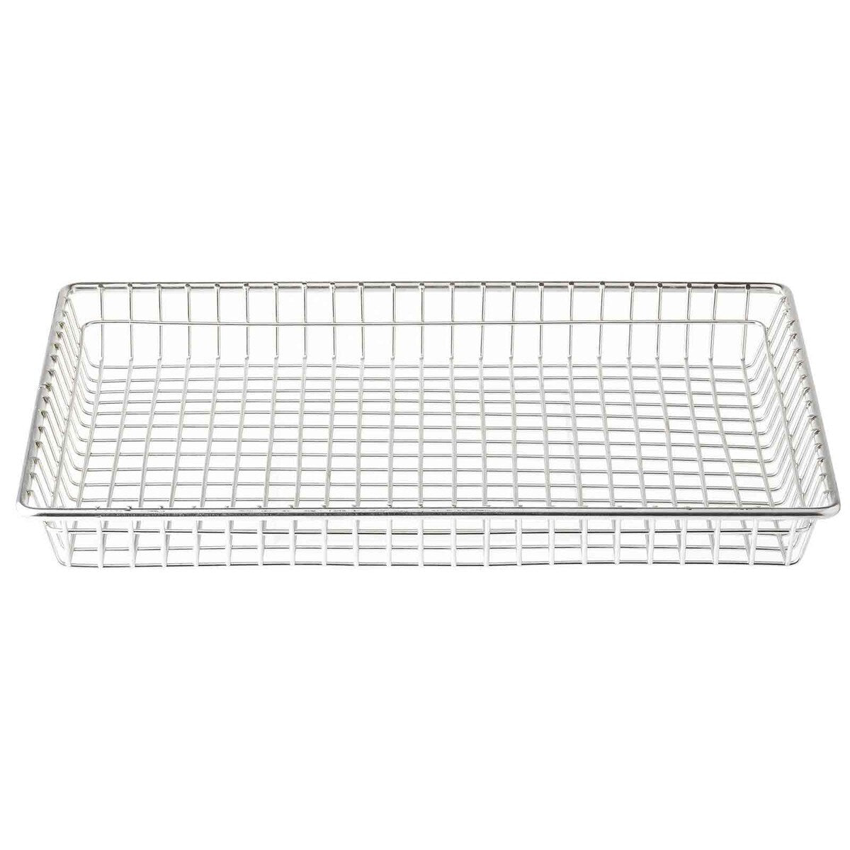 Tablecraft Rectangular Wire Serving Basket 30cm x 20cm x 3cm