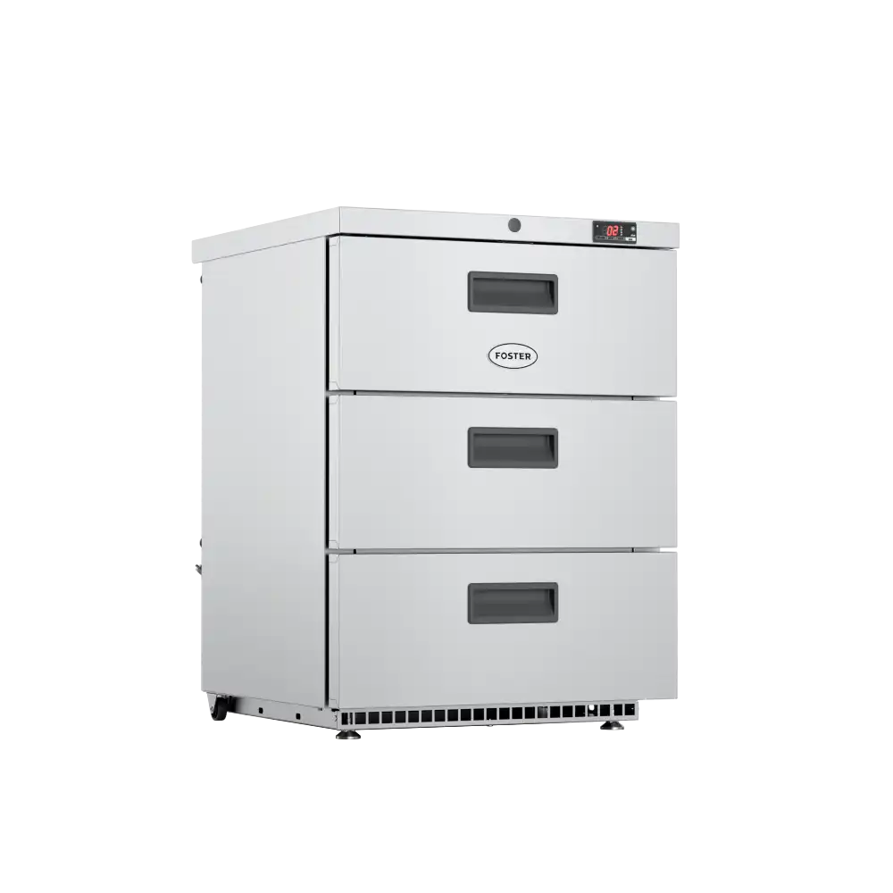 Foster HR150/3D Undercounter Fridge With 3 Draw 150 Litres
