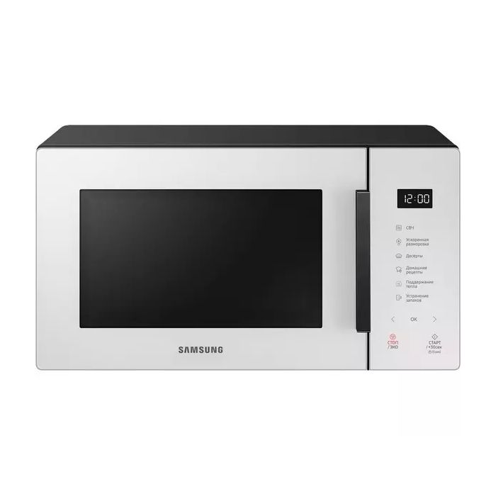Samsung MS23T5018AE Digital Microwave 23L 800W 6 Programmes Defrost Option White