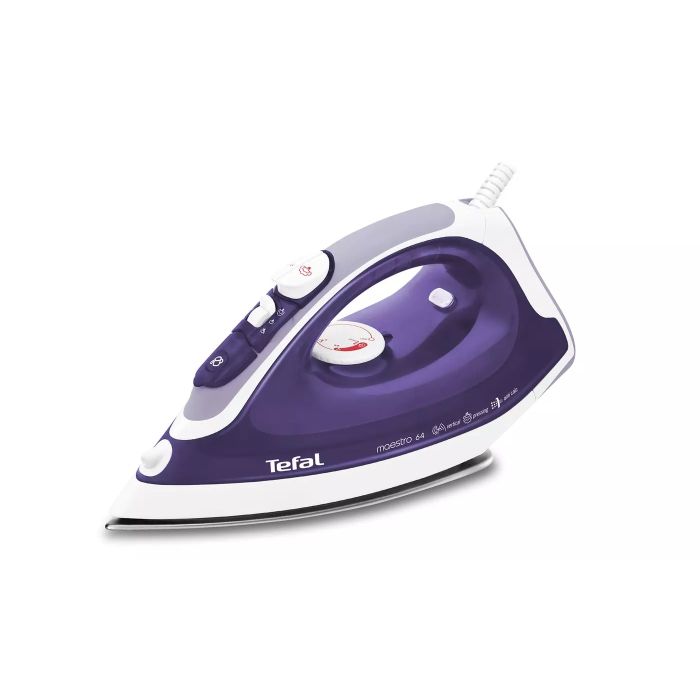 Tefal FV3764G0 2200W Maestro Steam 2.5m Cord Purple & White