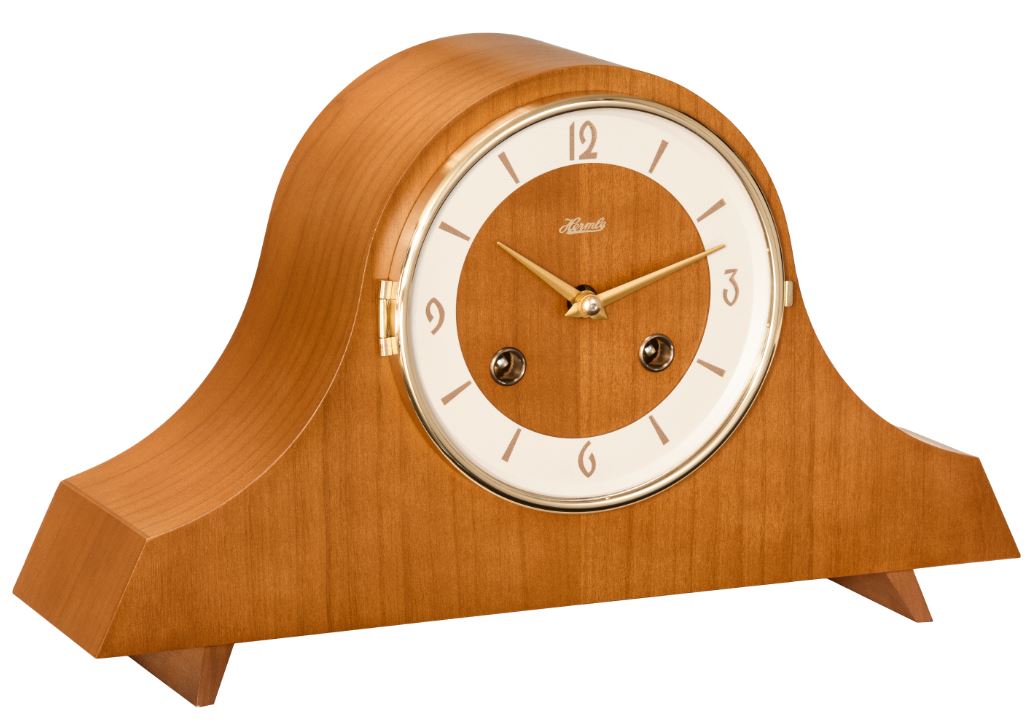 Hermle Keswick - Napoleon Cherry Wood Mantel Clock