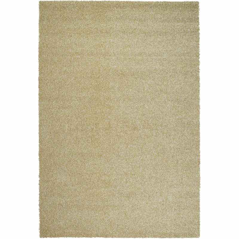 Mehari 23001 8656 Plain Shaggy Rugs in Gold Multi
