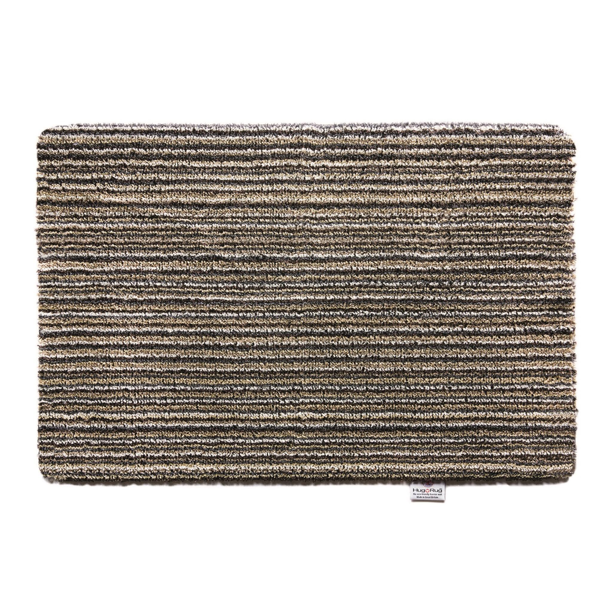 Hug Rug Floor Mat New England Striped and Zig-Zag Patterned Door Mat Runner 80x100 cm (2'8''x4')