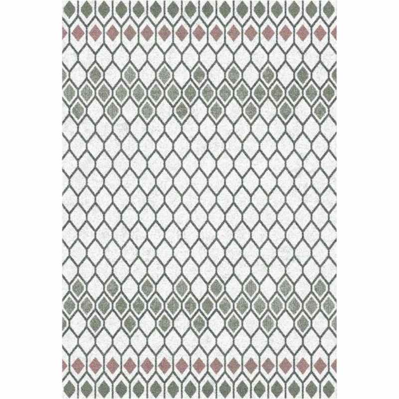 Liberty Geometric Rugs 34001 6111 in Pink