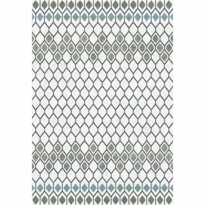 Liberty Geometric Rugs 34001 6151 in Blue
