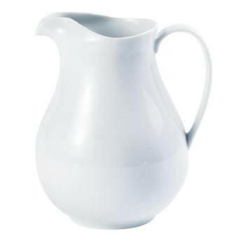 Porcelite Ice Lipped Water Jug 1.5ltr/53oz Case Size 2