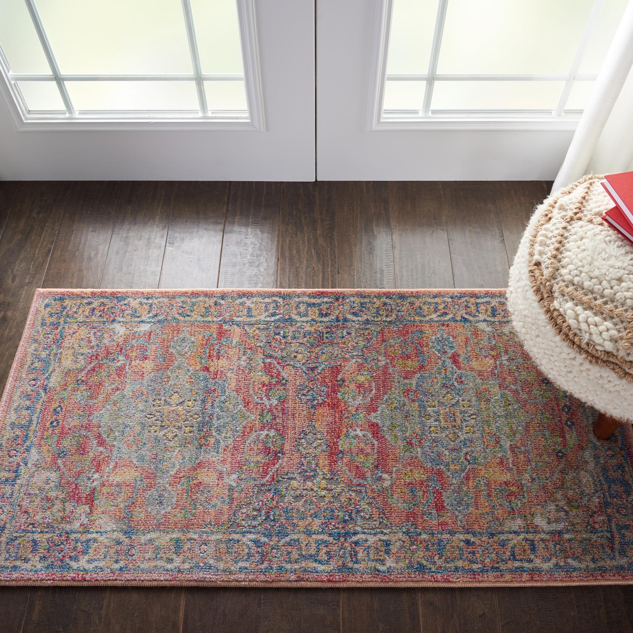 Nourison Ankara Vintage Antique Traditional Persian ANR01 Rug 61x122 cm (2'x4')