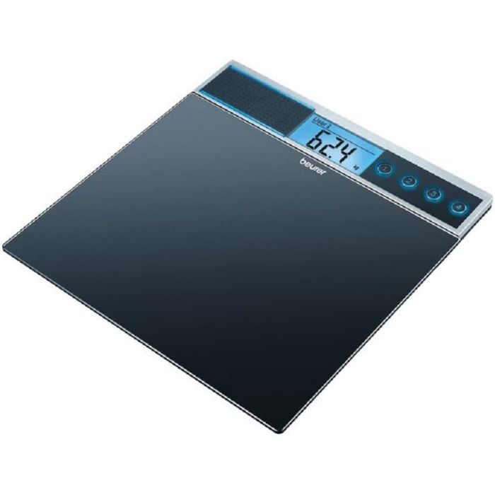 Beurer GS39 Talking Bathroom Scale XXL Standing Platform 150kg Weight Capacity