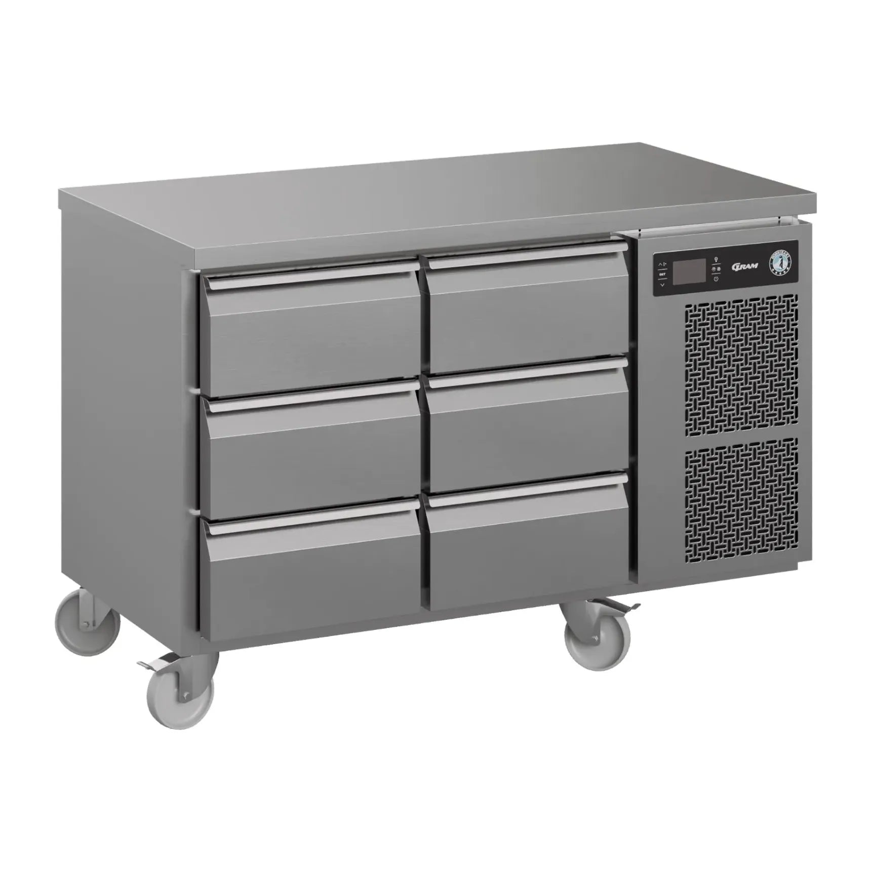 Hoshizaki K 2 A 3D 3D C U 6 Draw 1/1GN Counter Fridge 301 Litres