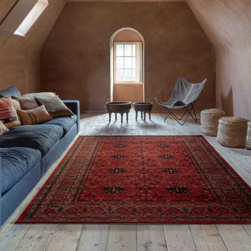 Royal Kashqai Traditional Wool Rugs 4302 300 in Red