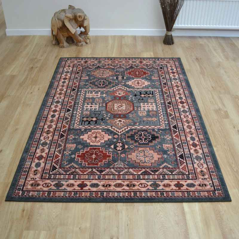 Royal Kashqai Traditional Wool Rugs 4306 400 in Green