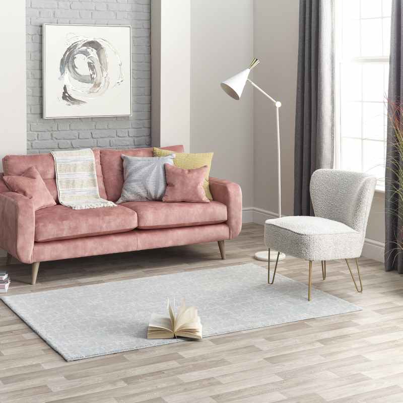 Chamonix Abstract Wool 46011 500 Rugs in Blue