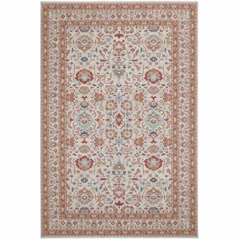 Phoenix Traditional Wool Wilton Floral Rug 47726 100