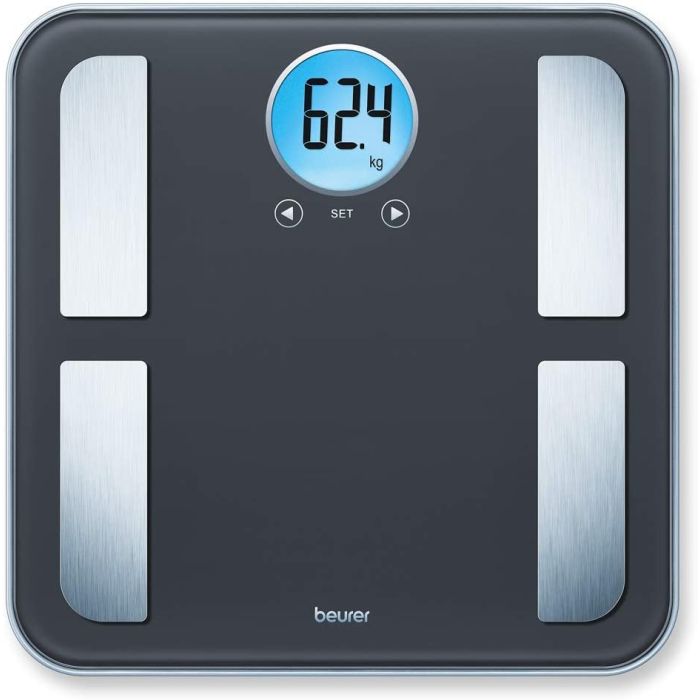 Beurer BF195 Body Analysis Bathroom BMI Calculation Illuminated Digital Display