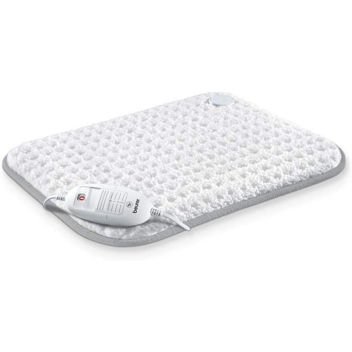 Beurer HK42 XL Super Cosy Heat Pad with Super Soft Surface Fast Heating White