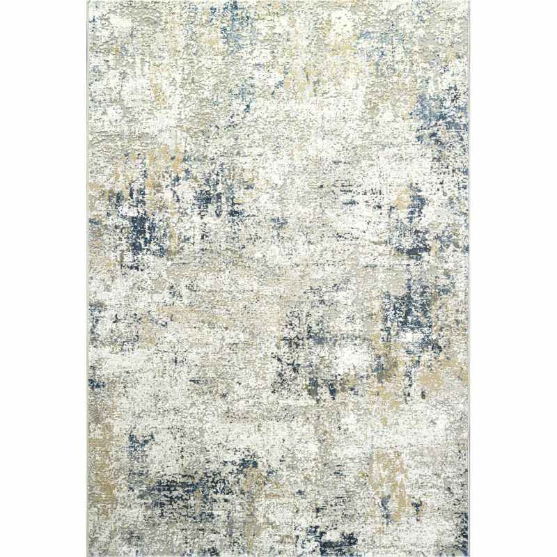 Canyon 52029 7777 Modern Abstract Rugs in Blue