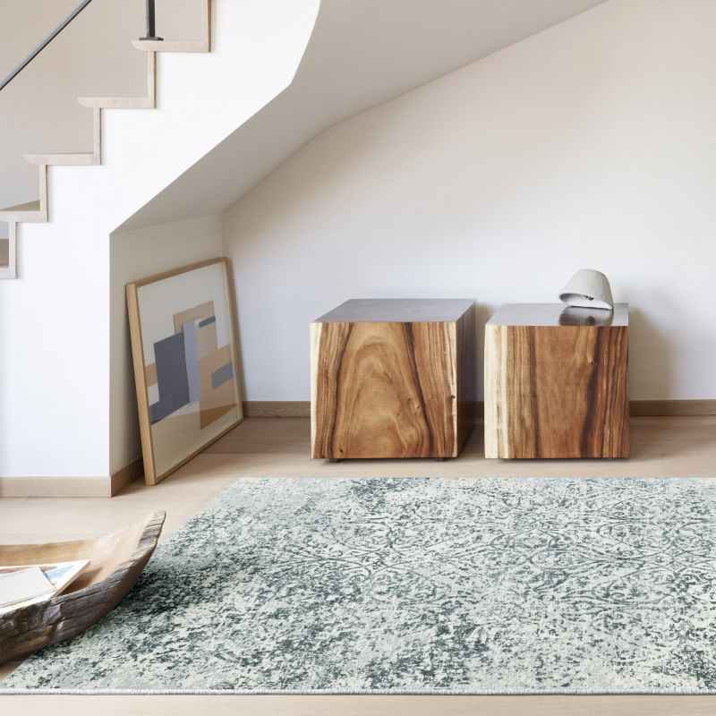 Canyon Damask modern Abstract Rugs 52034 6454 in Cream