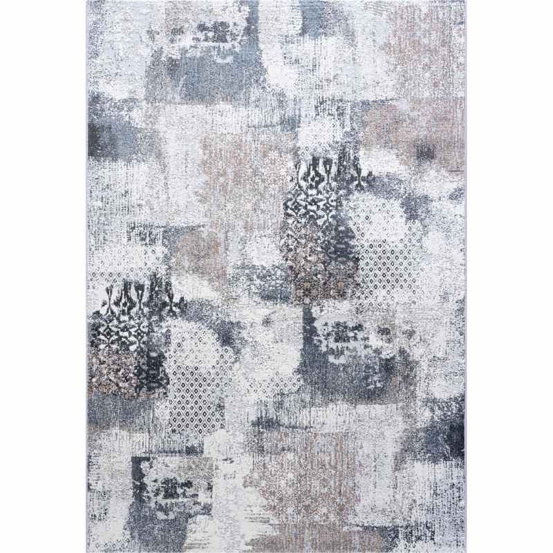 Canyon 52062 3626 Modern Abstract Rugs in Grey