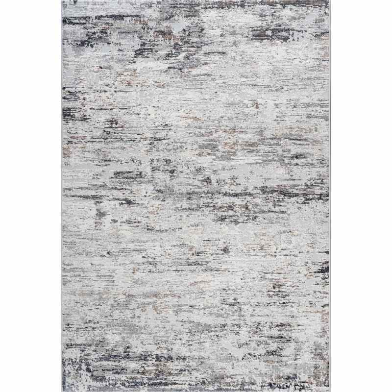 Canyon 52065 6626 Abstract Textured Rugs in Grey