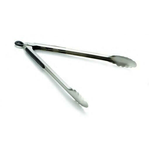 Stainless Steel Ergonomic Locking Tongs 30cm