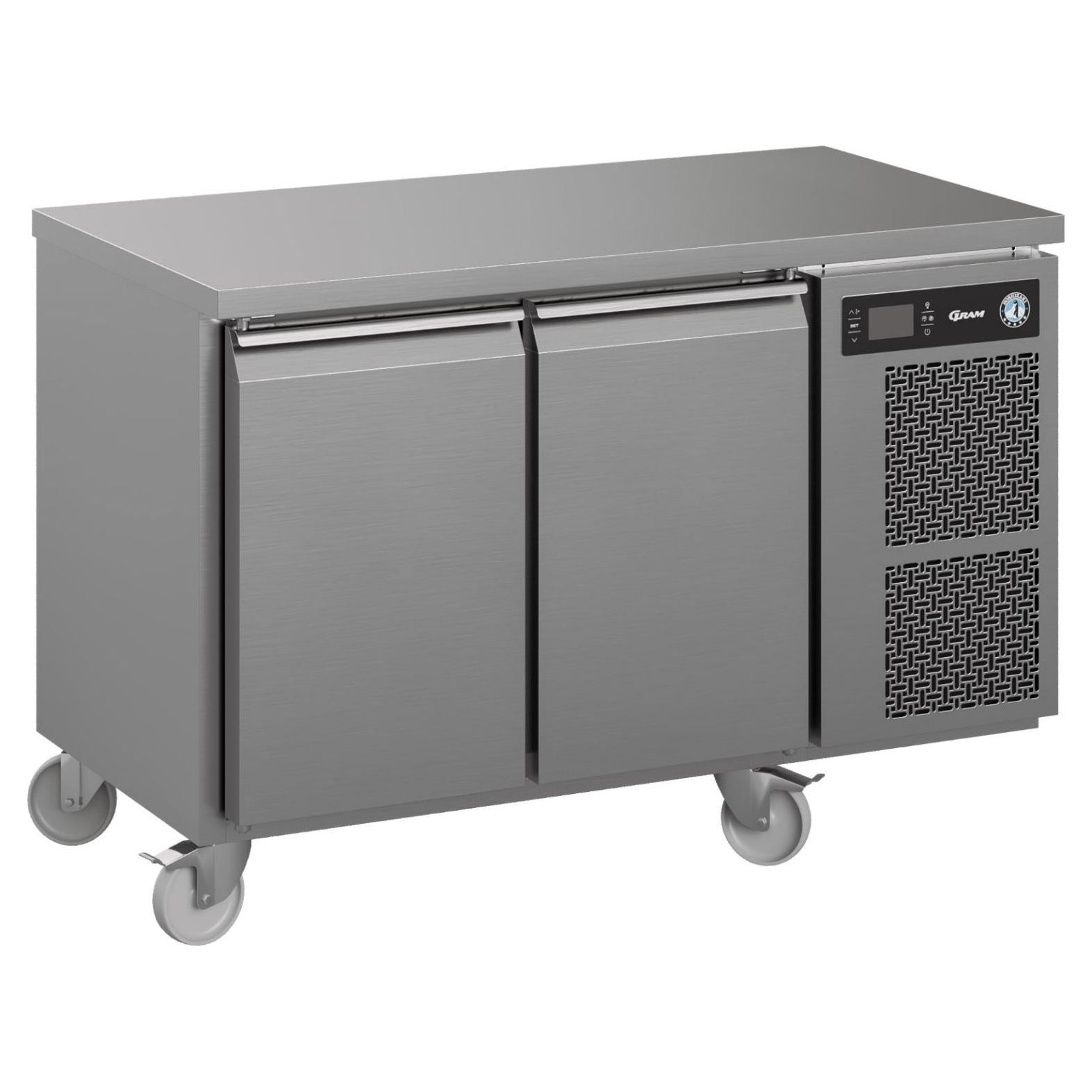 Hoshizaki K 2 A DL DR C U Two Door Counter Fridge 301 Litres