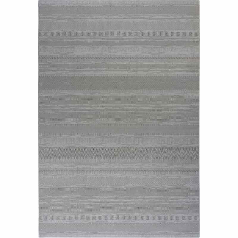 Oslo 59008 6585 Carved Textured Abstract Rugs in Cream