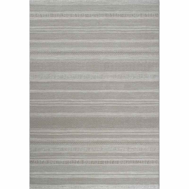 Oslo 59008 9565 Carved Textured Abstract Rugs in Beige