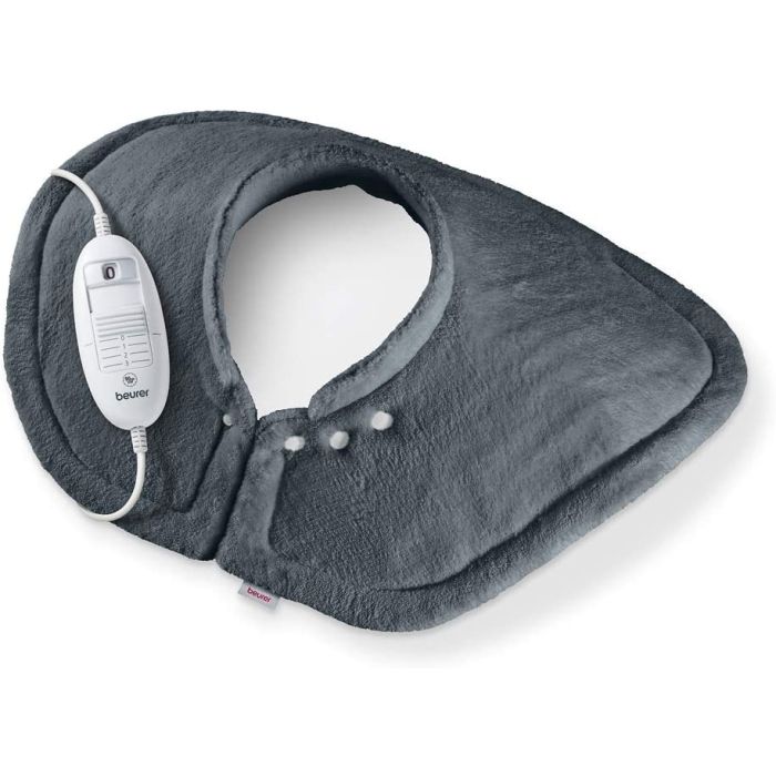 Beurer HK54 Cosy Neck and Shoulder Heat Pad 3 Temperature Settings Grey