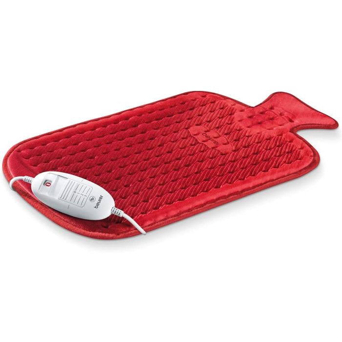 Beurer HK44 Heat Pad Rapid Warm-Up Function 3 Heat Settings Machine Washable Red