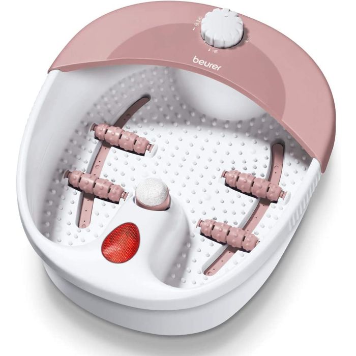 Beurer FB20 Foot Spa with Vibration and Bubble Massage Functions Water Tempering