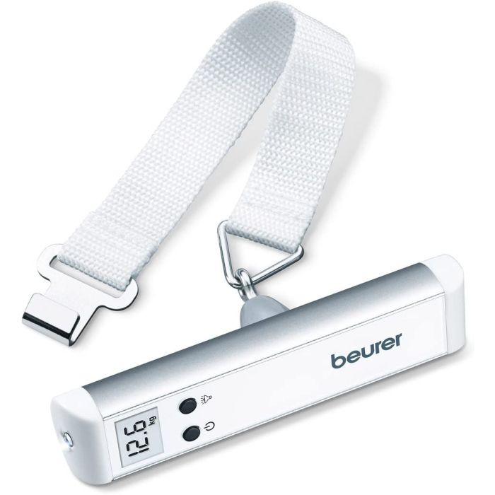 Beurer LS 10 Luggage Scales Ideal for Air Travel 50Kg Capacity Grey