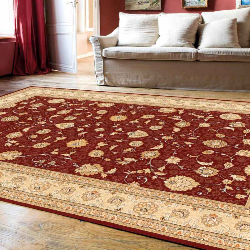Noble Art Traditional Bordered Rugs 6529 391 in Red