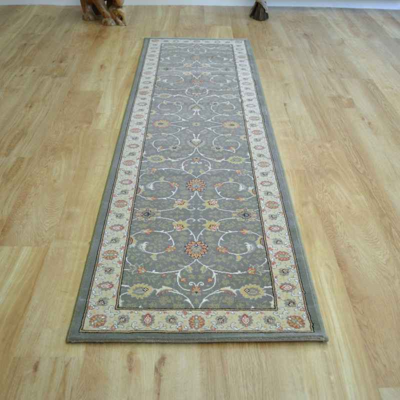 Noble Art Traditional Bordered Runner Rugs 6529 491 in Green