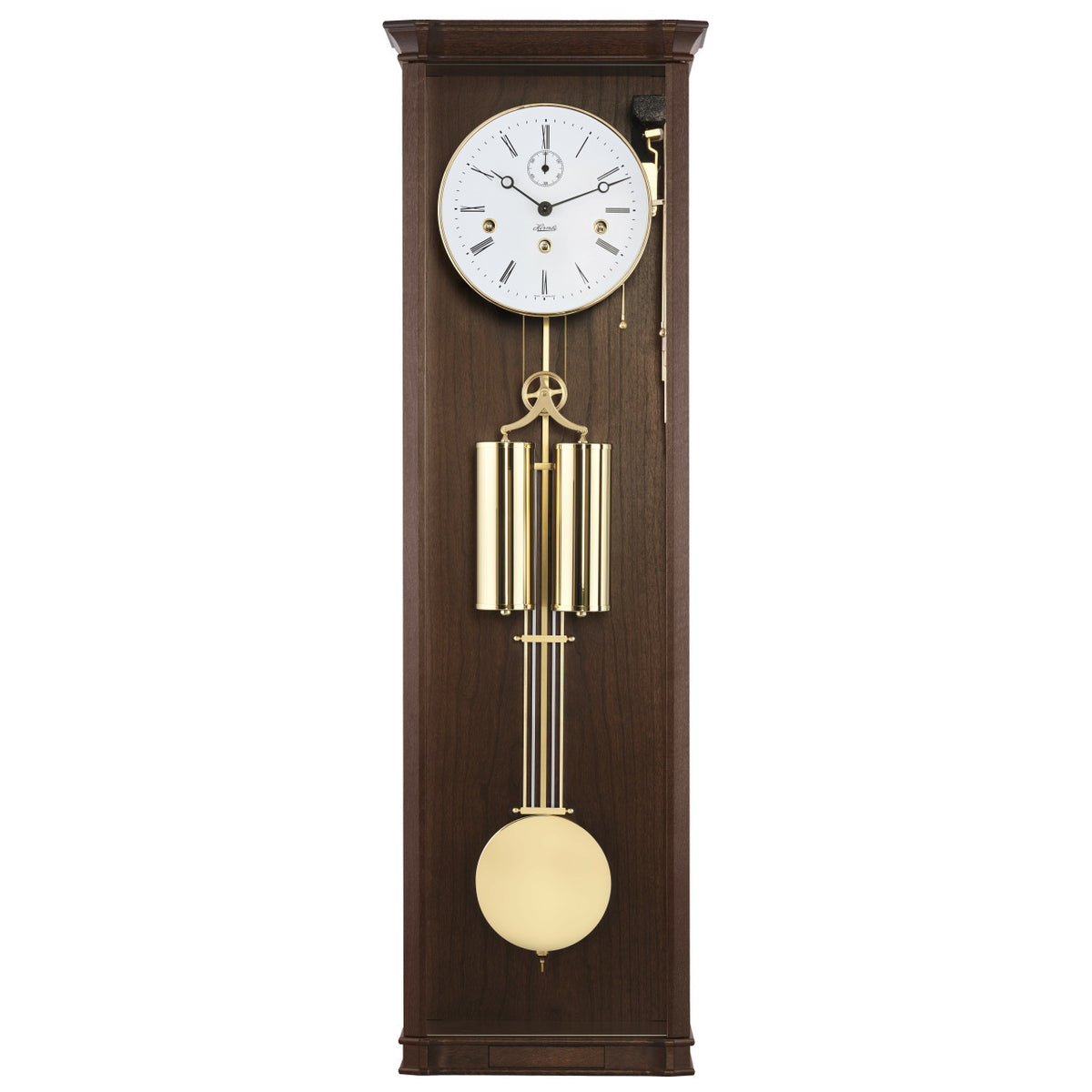 Hermle Dawlish - Tall Elegant Walnut Clock with Westminster Chime
