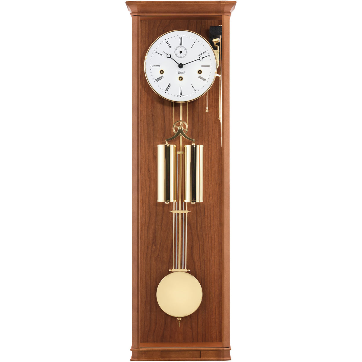 Hermle Dawlish - Tall Elegant Cherry Wood Clock with Westminster Chime