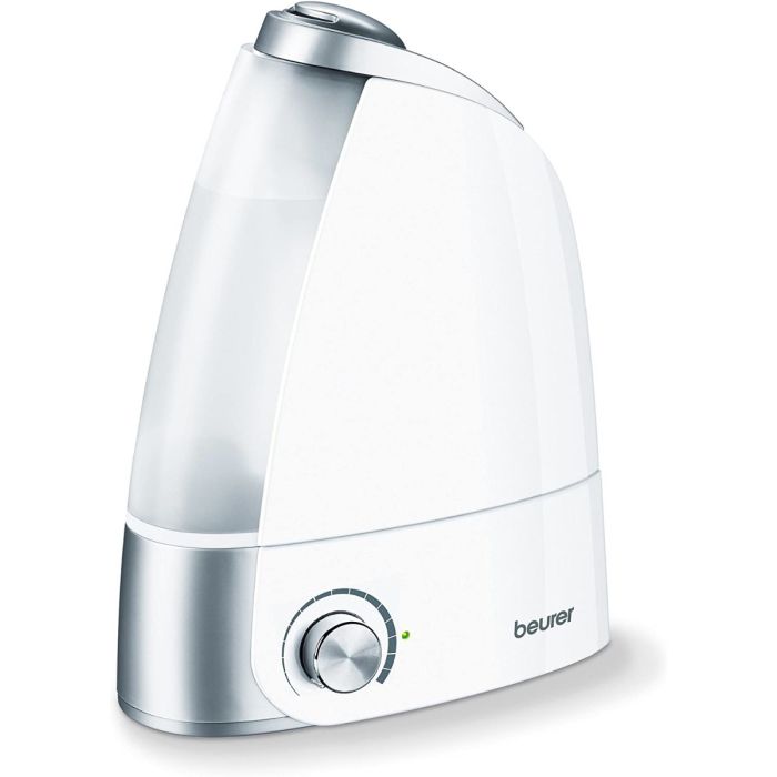 Beurer LB44 Mini Air Humidifier 2.8L Tank LED Indicator Carbon Filter 20 Watt
