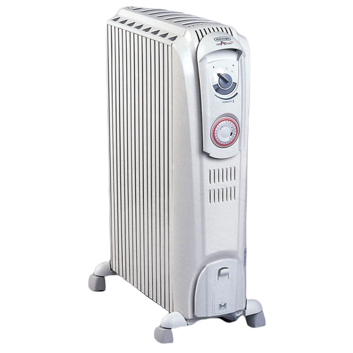 De'Longhi TRD0820T Oil Filled Heat Radiator with Timer Dragon 3 2000W White