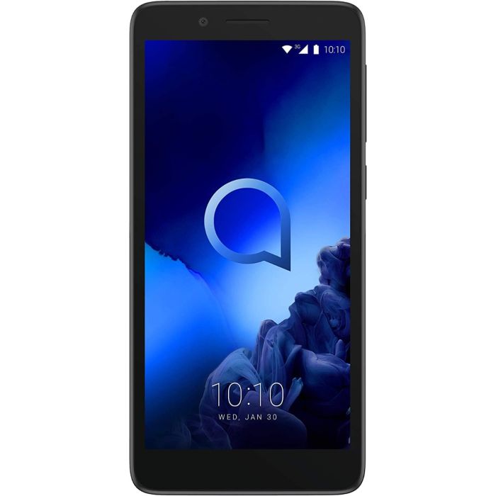 Alcatel 1C 2019 Smartphone 18:9 Display 8GB 4.95 Inches Dual Sim Black 3G
