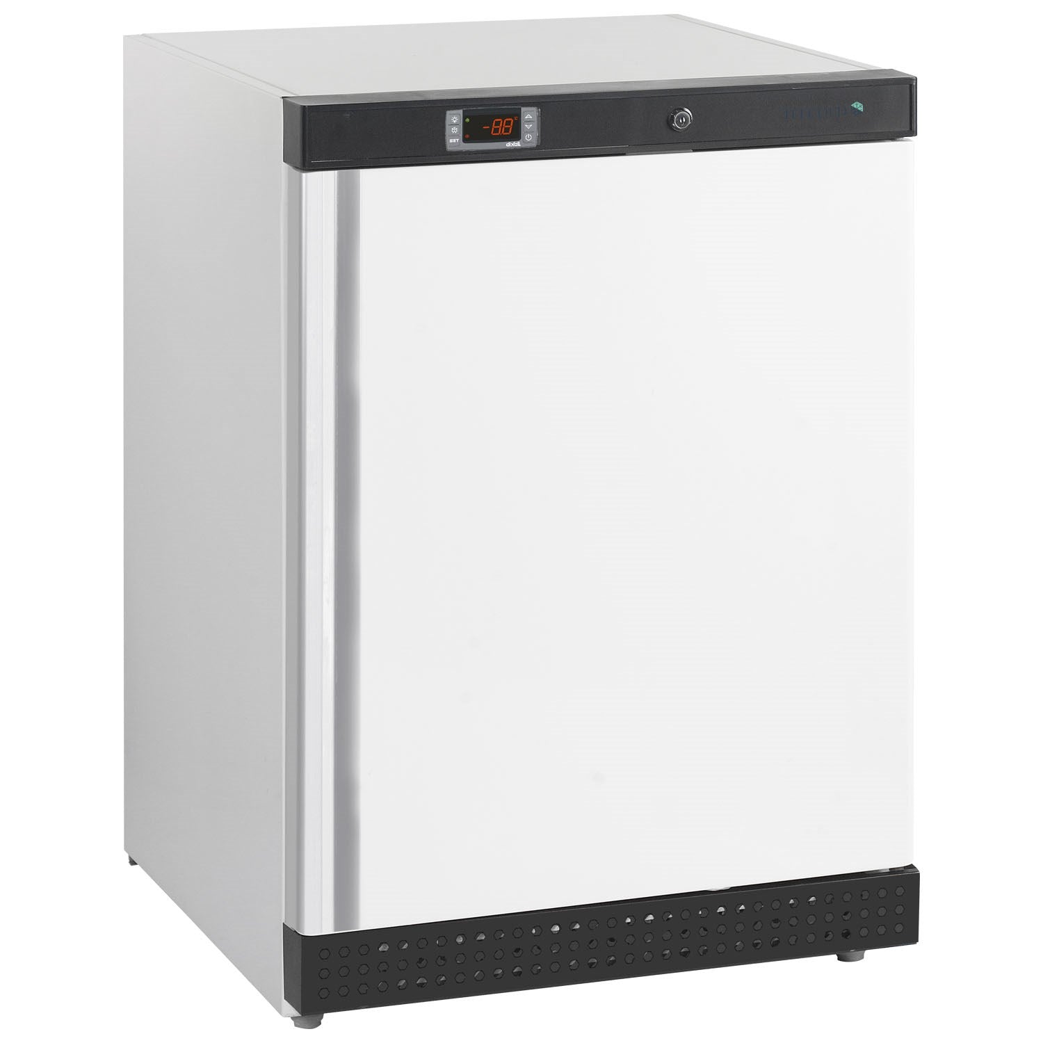 Tefcold UR200W1 Undercounter White Single Door Fridge 136 Litres