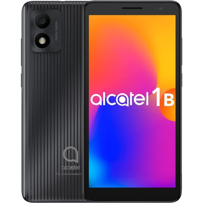 Alcatel 1B 2022 Mobile Phone 32GB 5.5 Inch HD+ 4G Android 8MP Camera Black