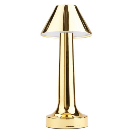 Deca 843001G Cordless Brassy Table Lamp 23cm / 9″