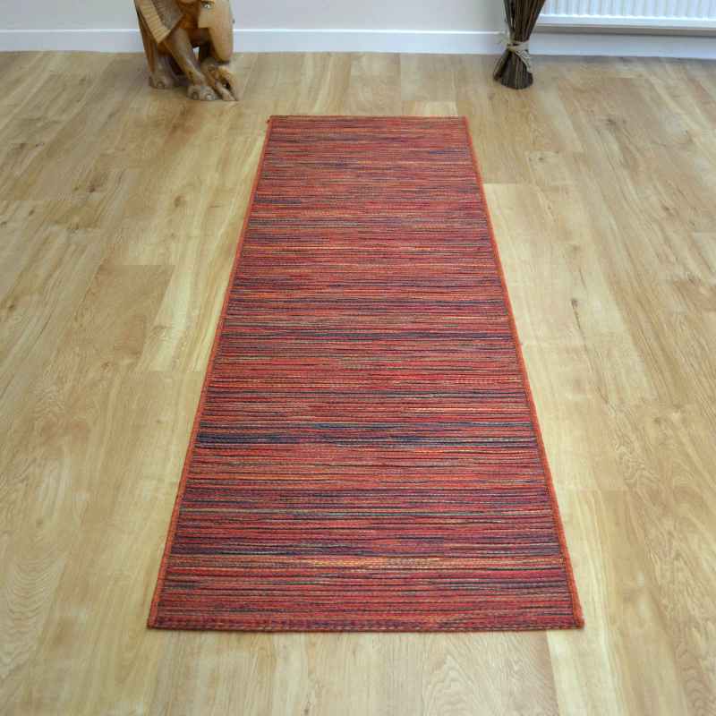 Brighton Indoor Outdoor 98122 1000 Runner Rugs in Red Multi