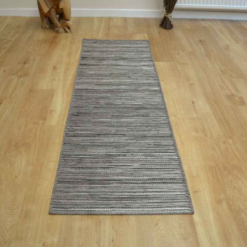 Brighton Indoor Outdoor 98122 3000 Runner Rugs in Grey Multi