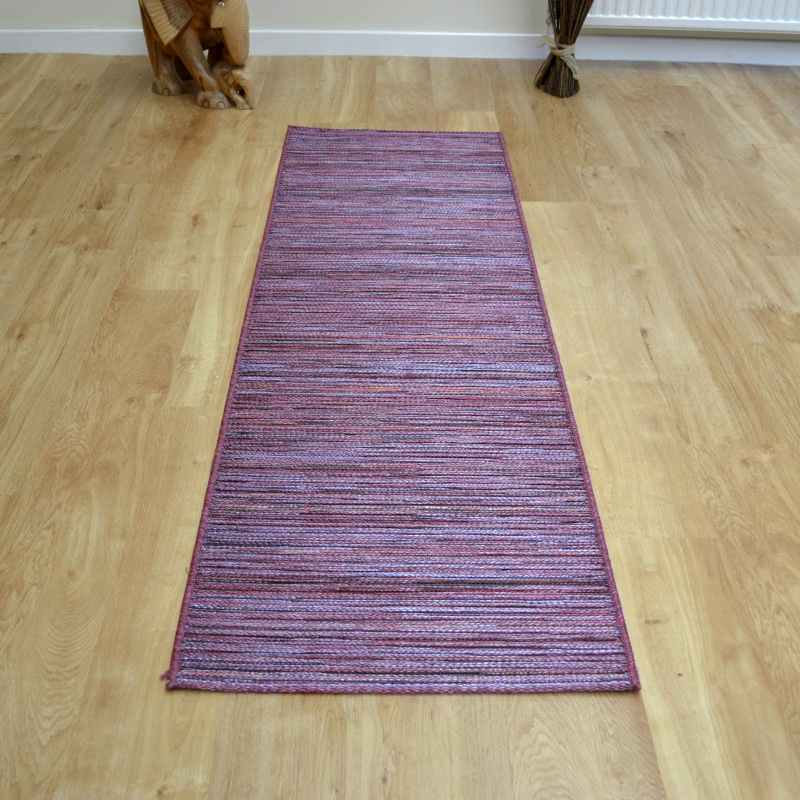 Brighton Indoor Outdoor 98122 5001 Runner Rugs in Purple Multi