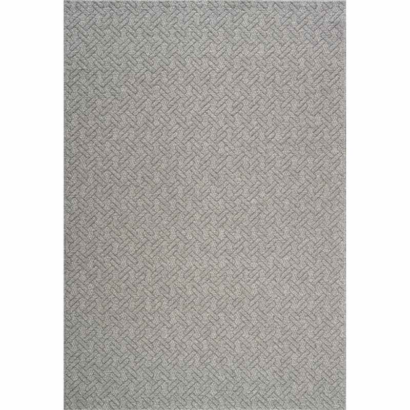 High Line Geometric Wool Rugs 99031 3030 in Grey