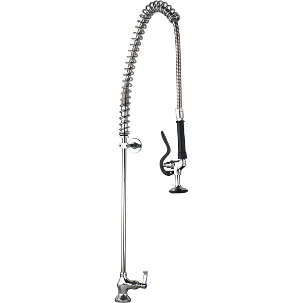 Mechline AQUAJET AJPR10-ST-BF0-S Pre Rinse Spray Hose & Mixer