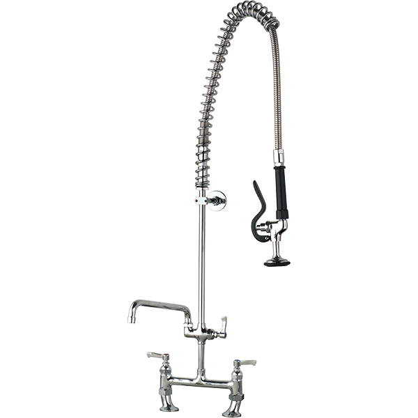 Mechline AquaJet AJPR30-ST-BF2-S Pre Rinse Spray Gun & Bowl Filler