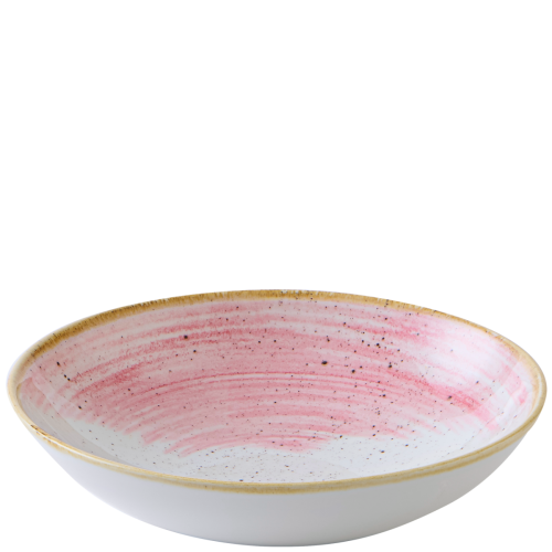 Churchill Stonecast Coupe Bowl Accents Pink 18.20cm Case Size 12