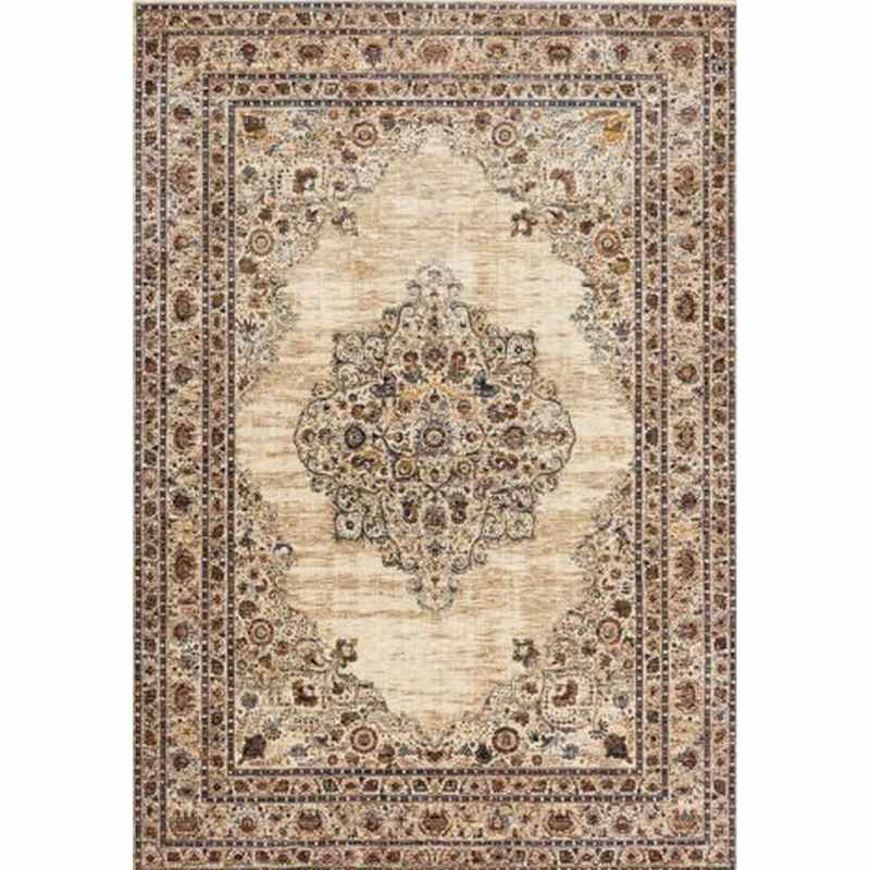 Alhambra Traditional Medallion 6345C Rugs in Beige