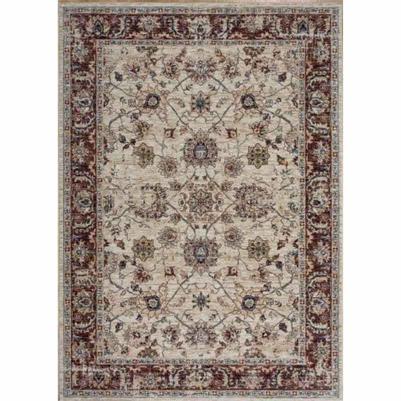 Alhambra Traditional Rugs 6549A in Ivory